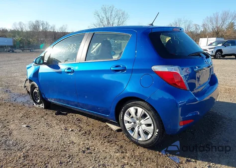 2012 Toyota Yaris Le from USA, damaged, VIN JTDKTUD37CD503193
